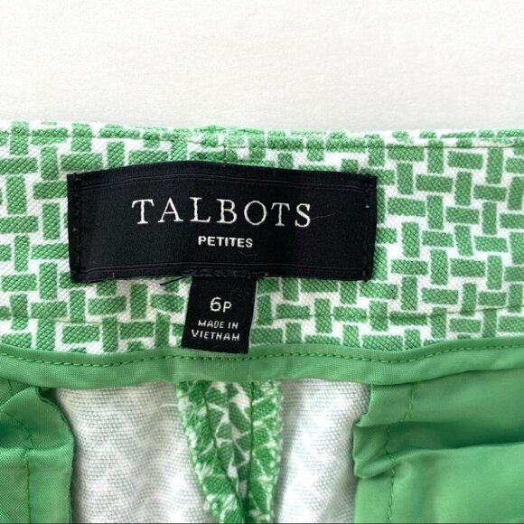 Talbots capri trousers in a cotton & spandex blend, petite size - Picture 9 of 11